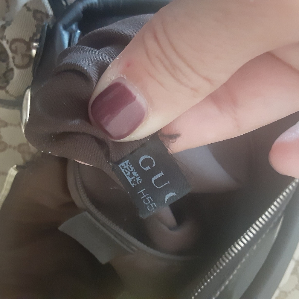 Authentic Gucci Canvas Hobo Bag - Picture 11 of 13